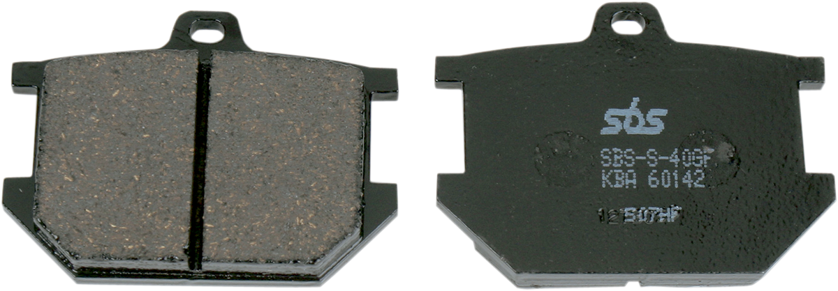 SBS HF Series Organic Base Brake Pads - 507HF (Yamaha XS 650 / SR500 / XS1100 1976–1986)
