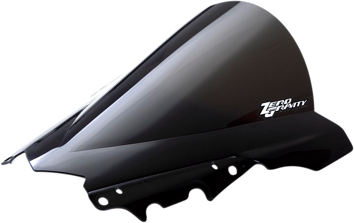 Zero Gravity 16-553-19 Double Bubble Windscreen - Dark Smoke - YZF-R3 | Street