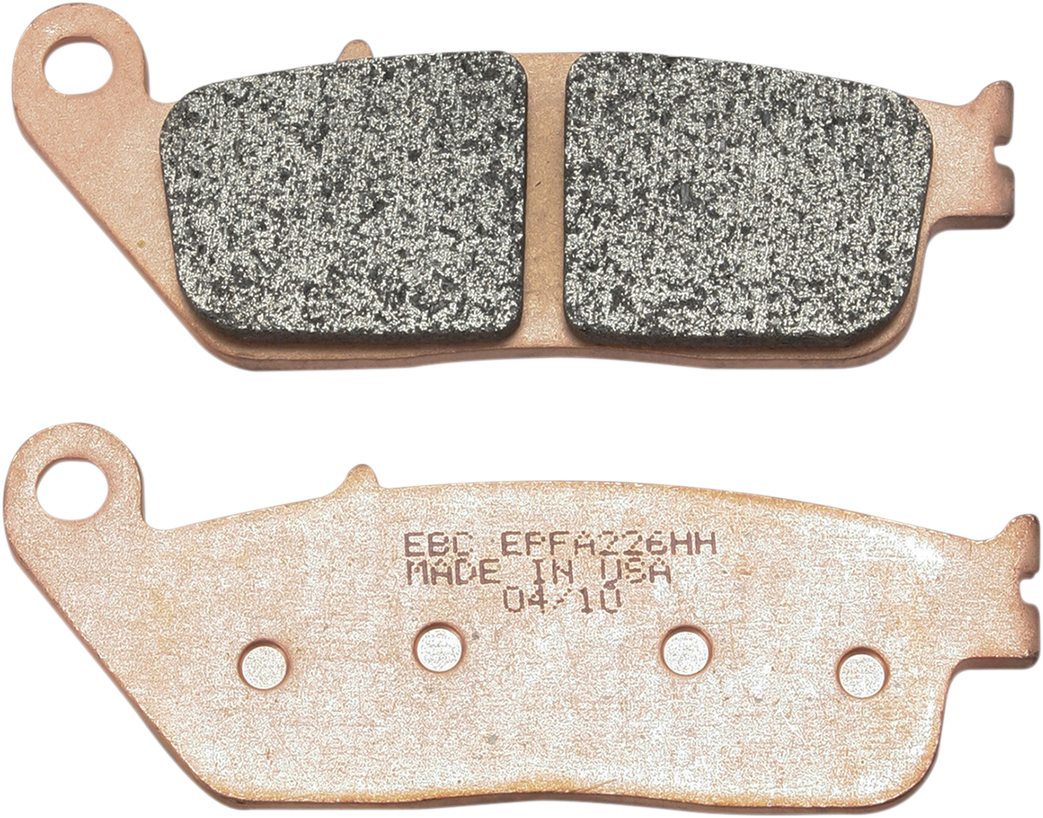 EBC EPFA-HH Series Sintered Front Brake Pads - EPFA226HH (Honda / Triumph / Kawasaki / Suzuki 1990–2024)
