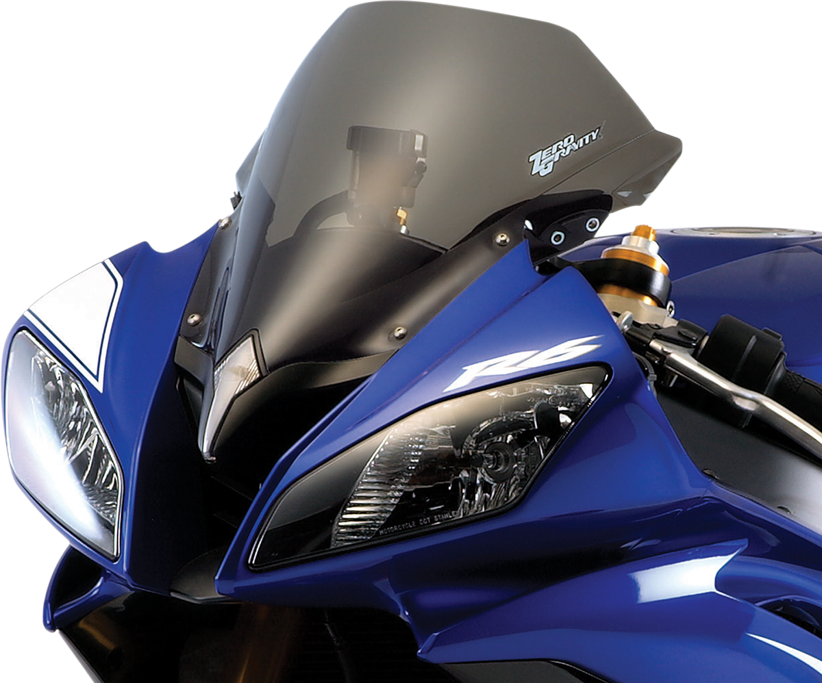 Zero Gravity 25-580-02 Marc 1 Windscreen - Smoke - YZF-R6 | Street