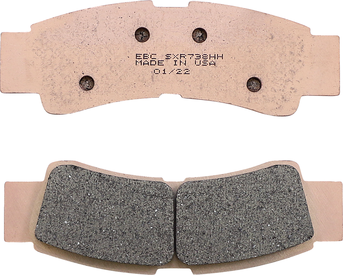 EBC SXR Sintered Front Brake Pads - SXR738HH (Kawasaki Teryx KRX 1000 / Teryx KRX 4 1000 2020–2024)