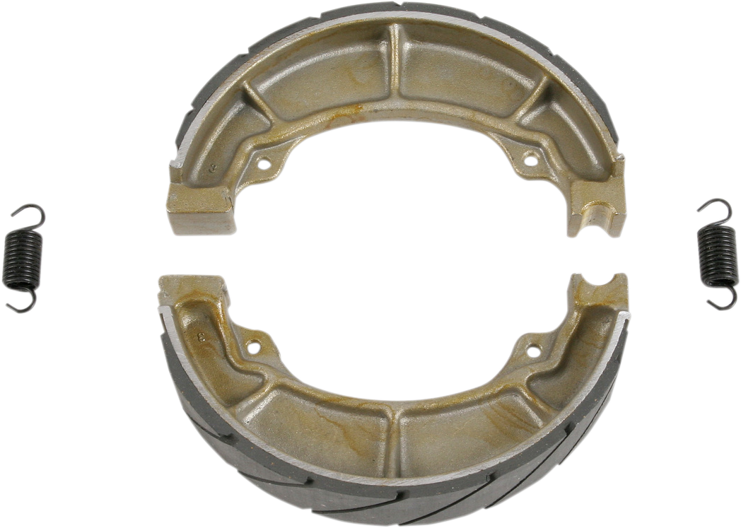 EBC "G" Grooved Sintered Brake Shoes - 306G (Honda TRX90X / Polaris Phoenix 200 1977–2022)