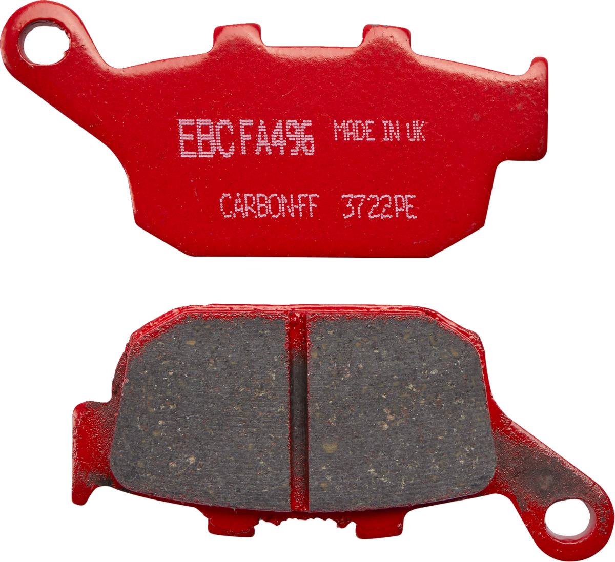 EBC Street Organic Base Rear Brake Pads - FA496 (Honda CBR300R / Suzuki GSX250R 2009–2024)