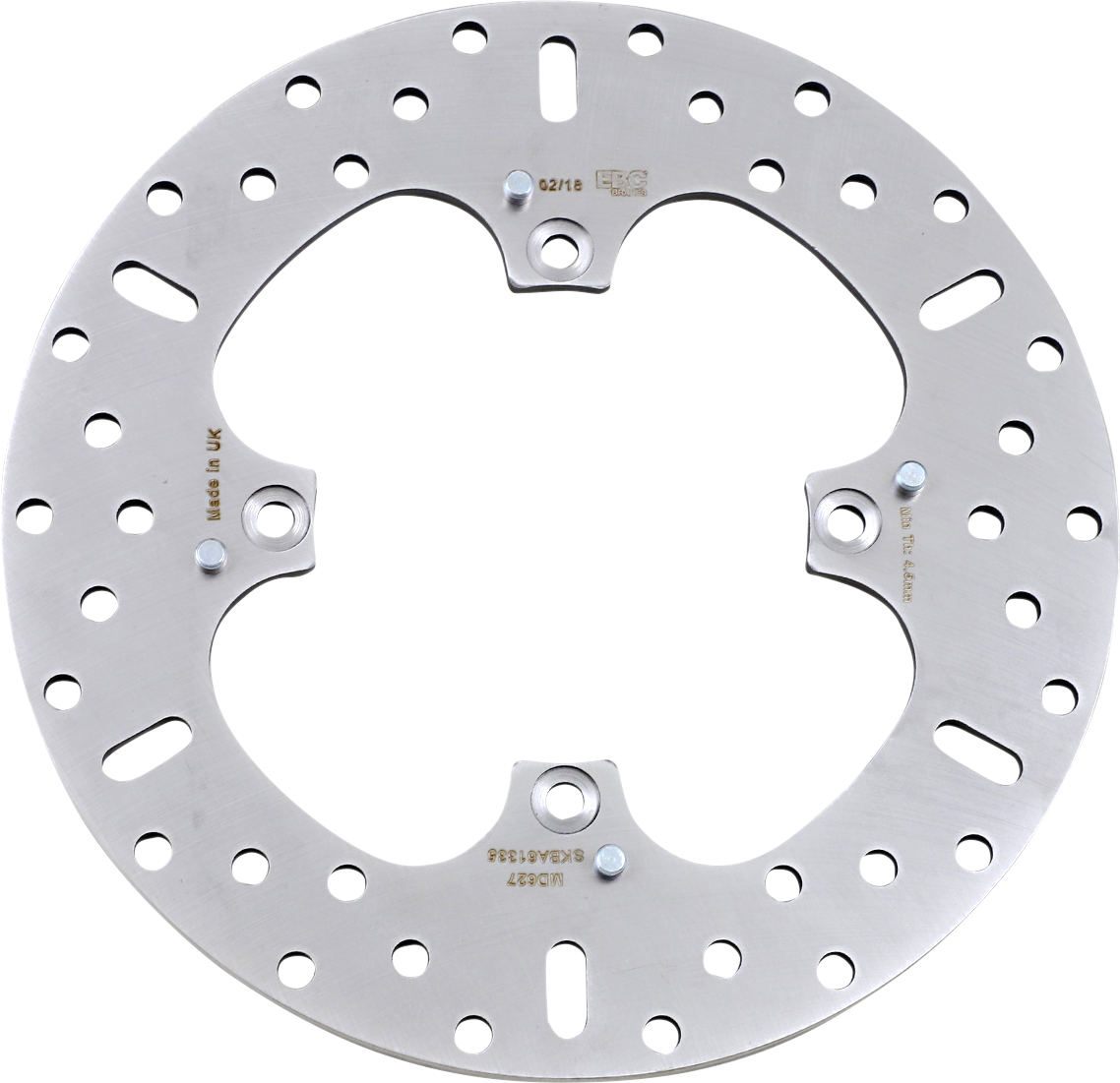 EBC MD Series Pro-Lite Brake Rotor, Rear - MD627 (Ducati 848 EVO / Hypermotard 1100 EVO SP / Monster 796 2003–2016)