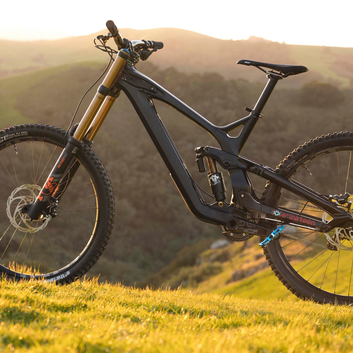 e*thirteen LG1 Race Carbon Cranks - Gen4