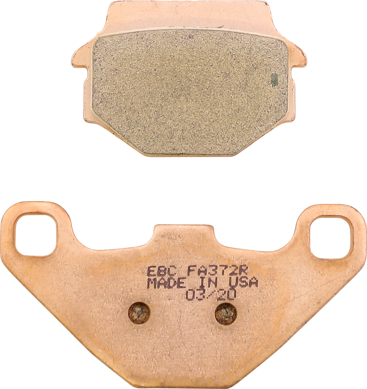 EBC FA-R Series Sintered Rear Left Brake Pads - FA372R (Suzuki LT-A500F Vinson 500 4x4 Auto / Polaris RZR 170 EFI 2002–2020)