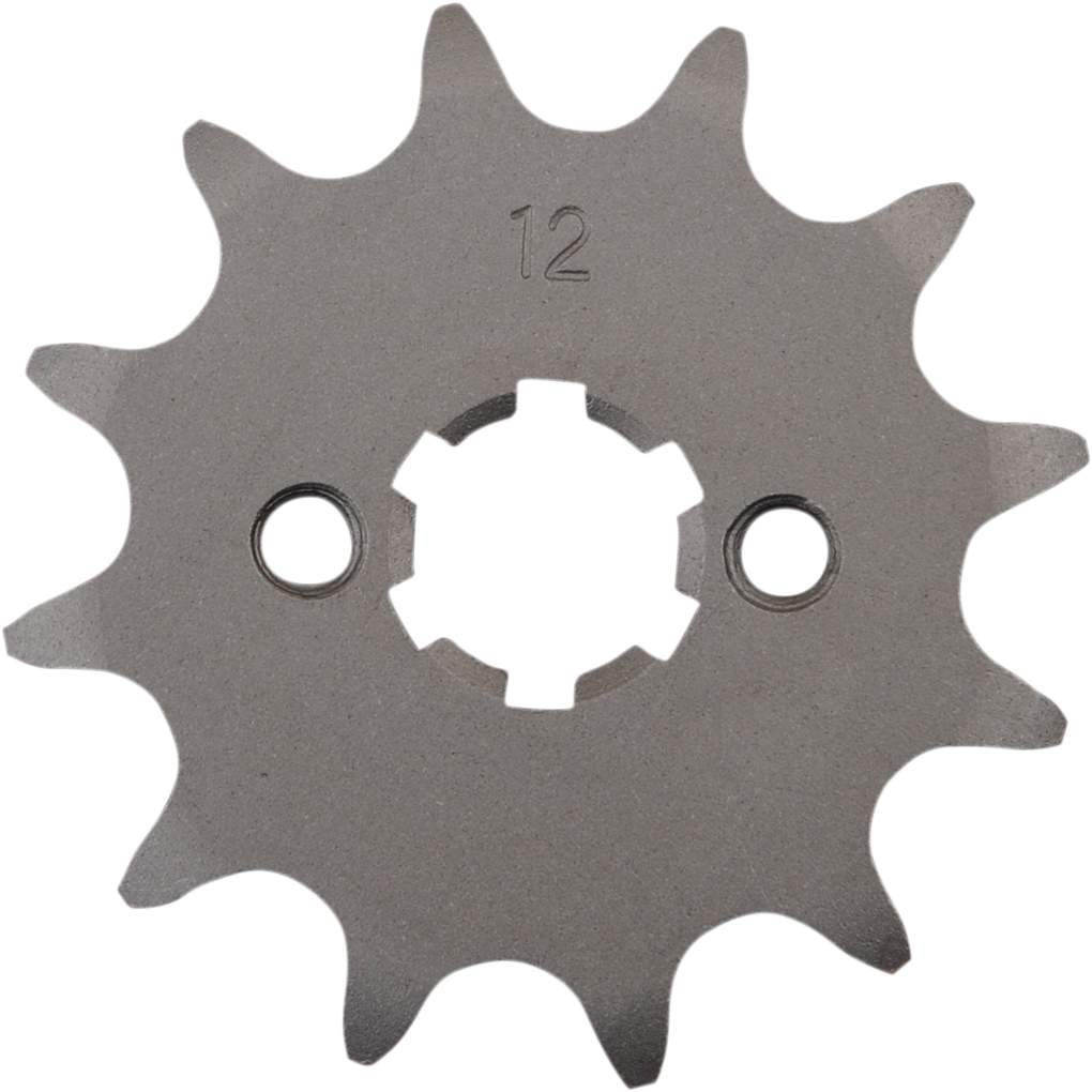 PARTS UNLIMITED K22-2806 Countershaft Sprocket - 12 Tooth - Kawasaki/Suzuki/Yamaha | Adventure/Off-Road