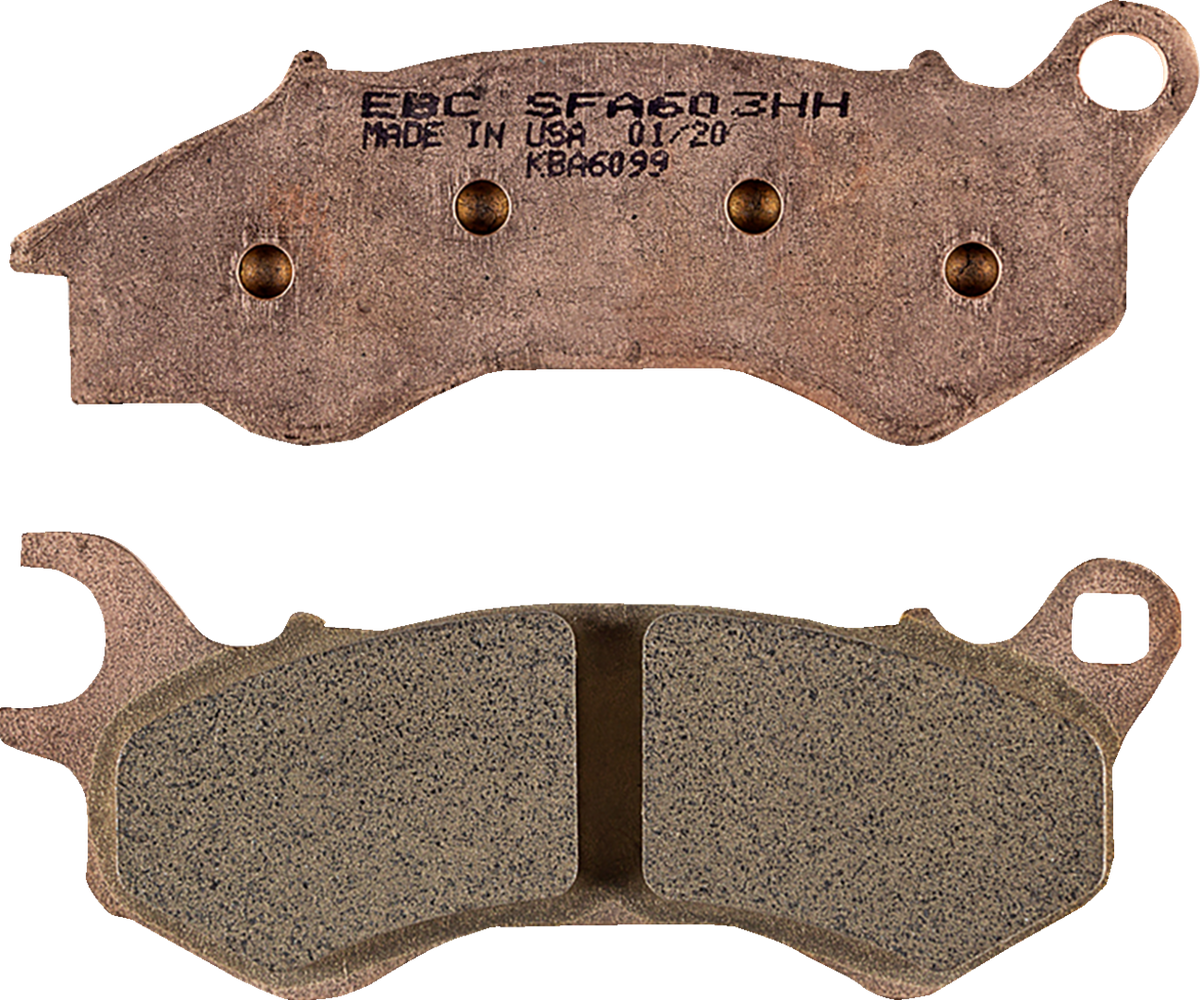 EBC SFA-HH Series Sintered Front Brake Pads - SFA603HH (Honda PCX150 / Kymco Agility 125 2011–2022)