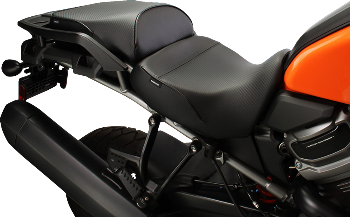 Sargent SHD-1921-19 Two-Piece Seat - Low - CarbonFX - Pan America '21-'26 | Street