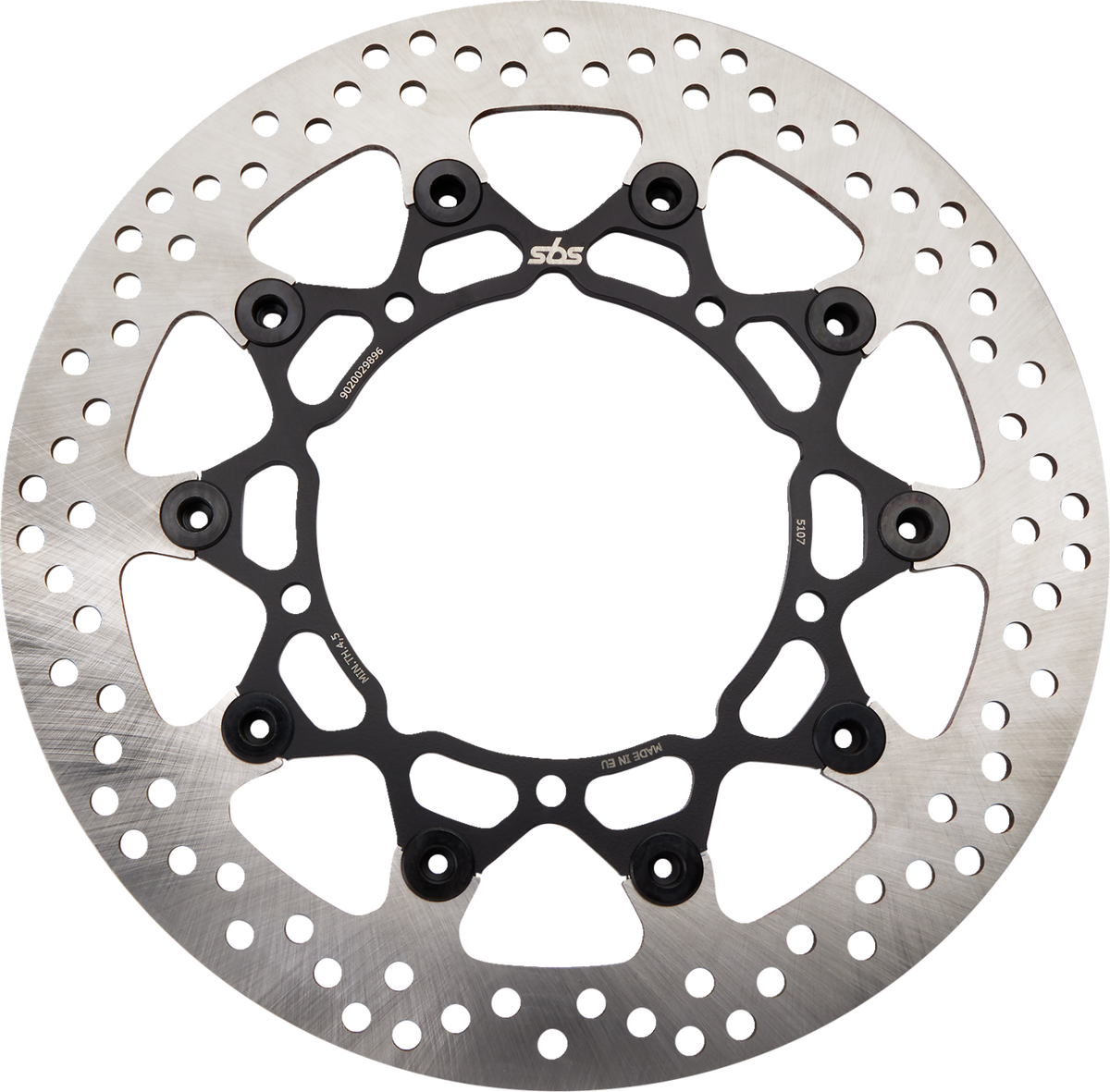 SBS Brake Rotor, Front - 5107 (Yamaha YZF-R6 / Super Tenere / FZ8 2005–2017)