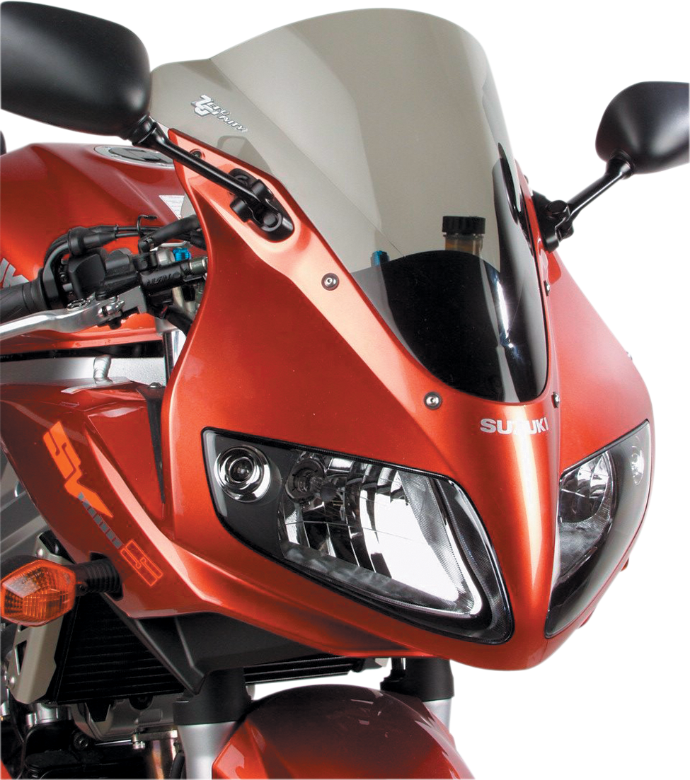 Zero Gravity 16-157-02 Double Bubble Windscreen - Smoke - SV650/1000 | Street