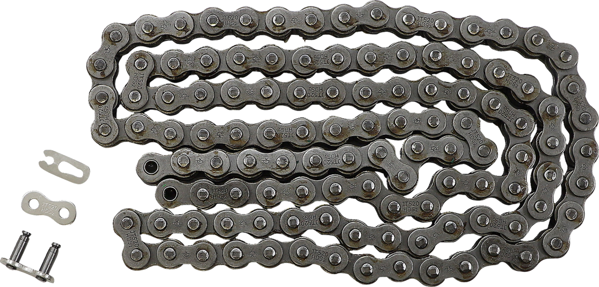 JT CHAINS JTC520HDS116SL 520 HDS - Ultimate Competition Chain - Steel - 116 Links | Adventure/ATV/UTV
