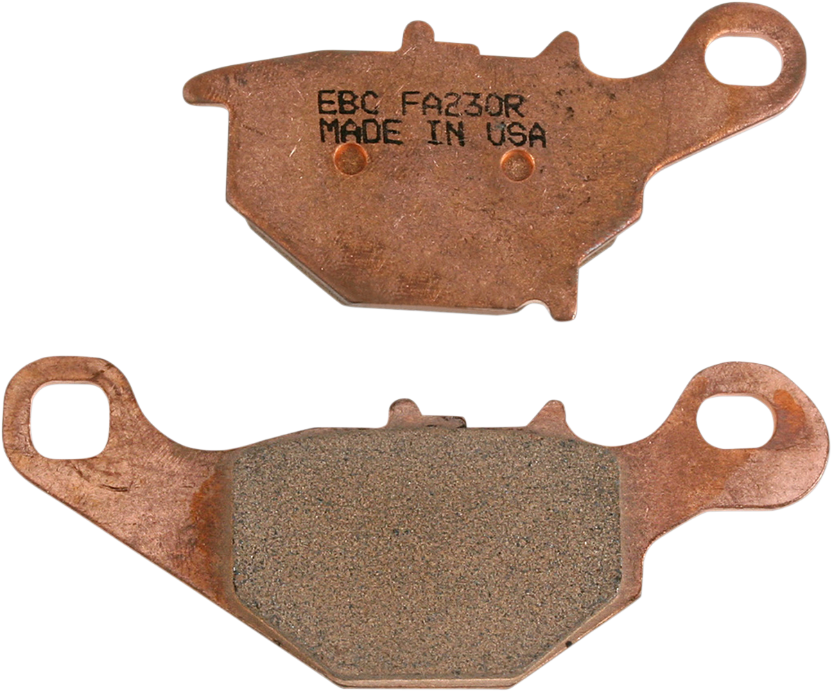 EBC FA-R Series Sintered Front Brake Pads - FA230R (Suzuki DR-Z125L / Kawasaki KLX125L 1996–2025)