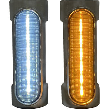 Custom Dynamics Engine Guard Light - '10-'13 FLHX - Chrome CD-CB-AW-SS6-C