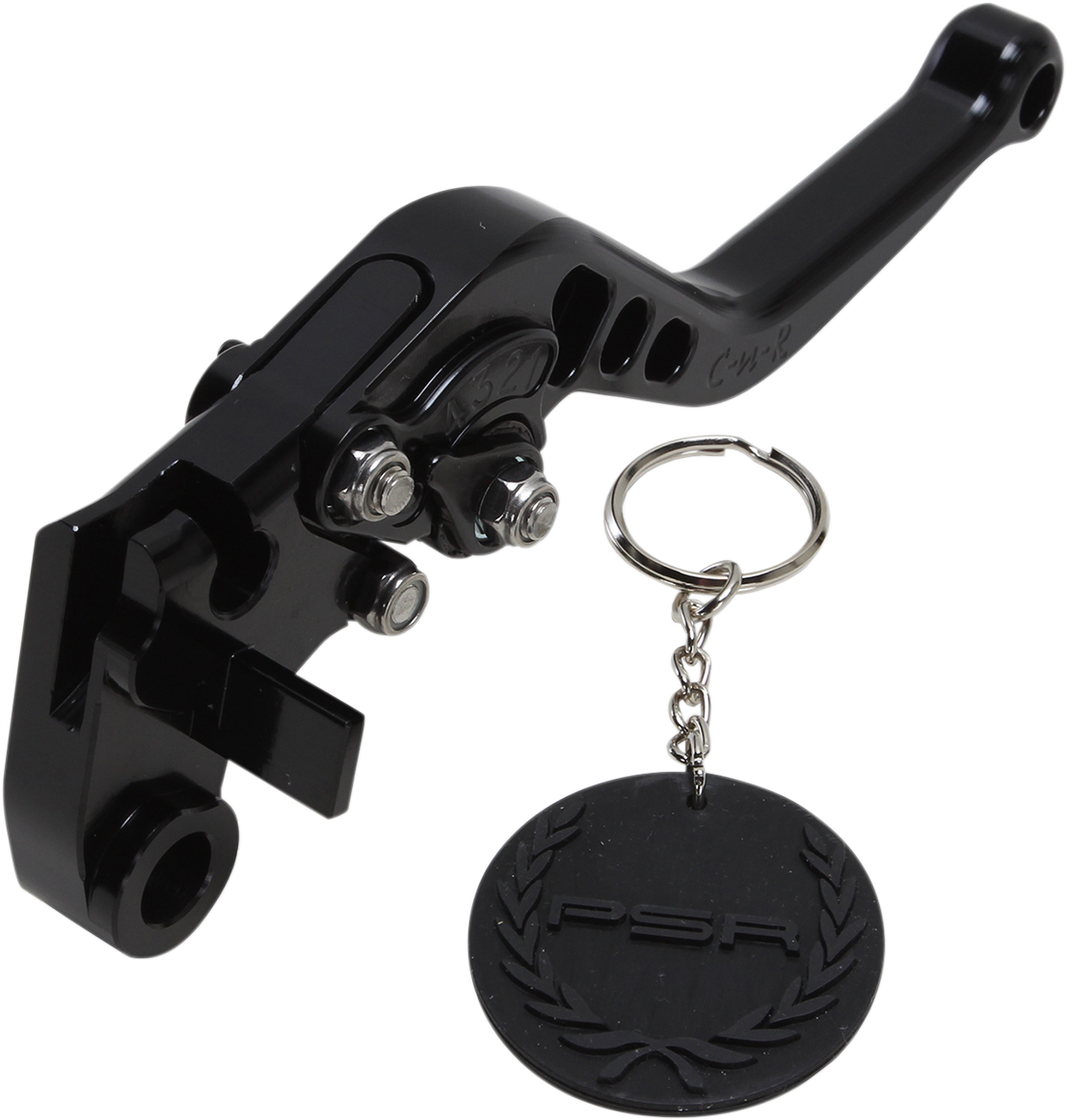 PSR 00-00428-22 Click 'N Roll Clutch Lever - Short - Black | Street