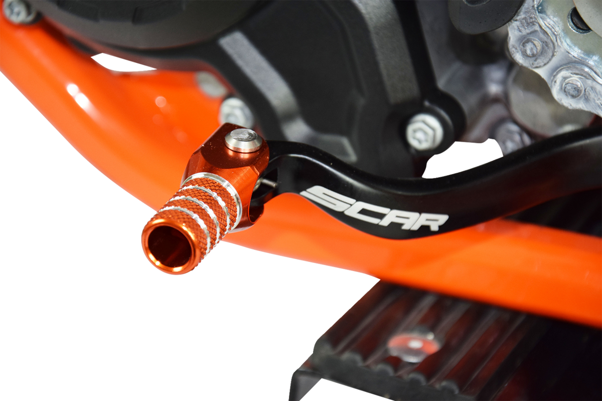 Scar Racing GSL501 Shift Lever - Orange - Gas Gas/Husqvarna/KTM | Off-Road