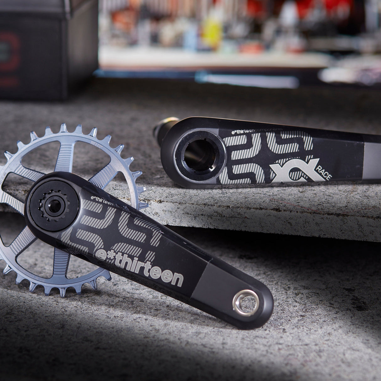 e*thirteen XCX Race Mountain Carbon Cranks