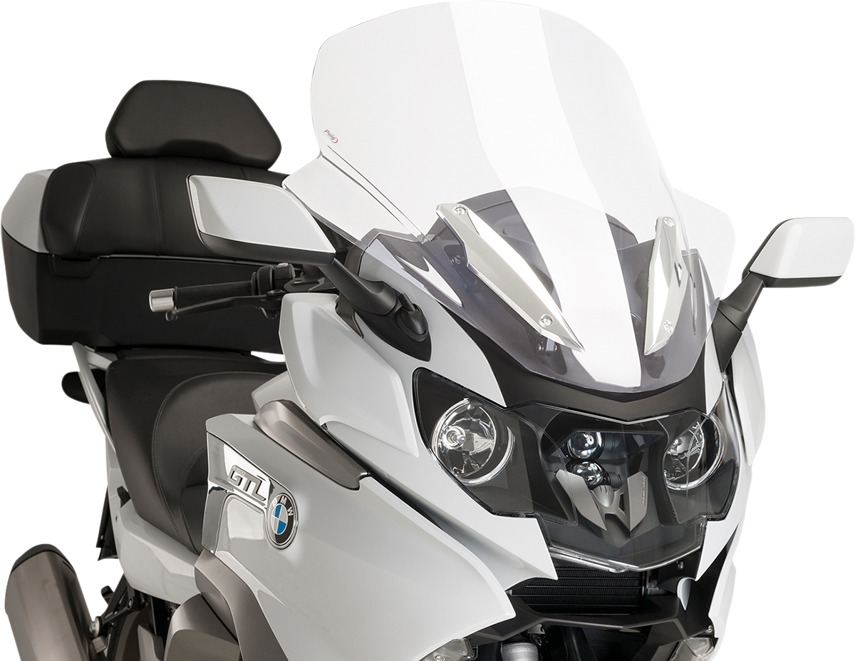 Puig Hi-Tech Parts 9512W Race Windscreen - 27-1/2" - Clear - BMW | Street