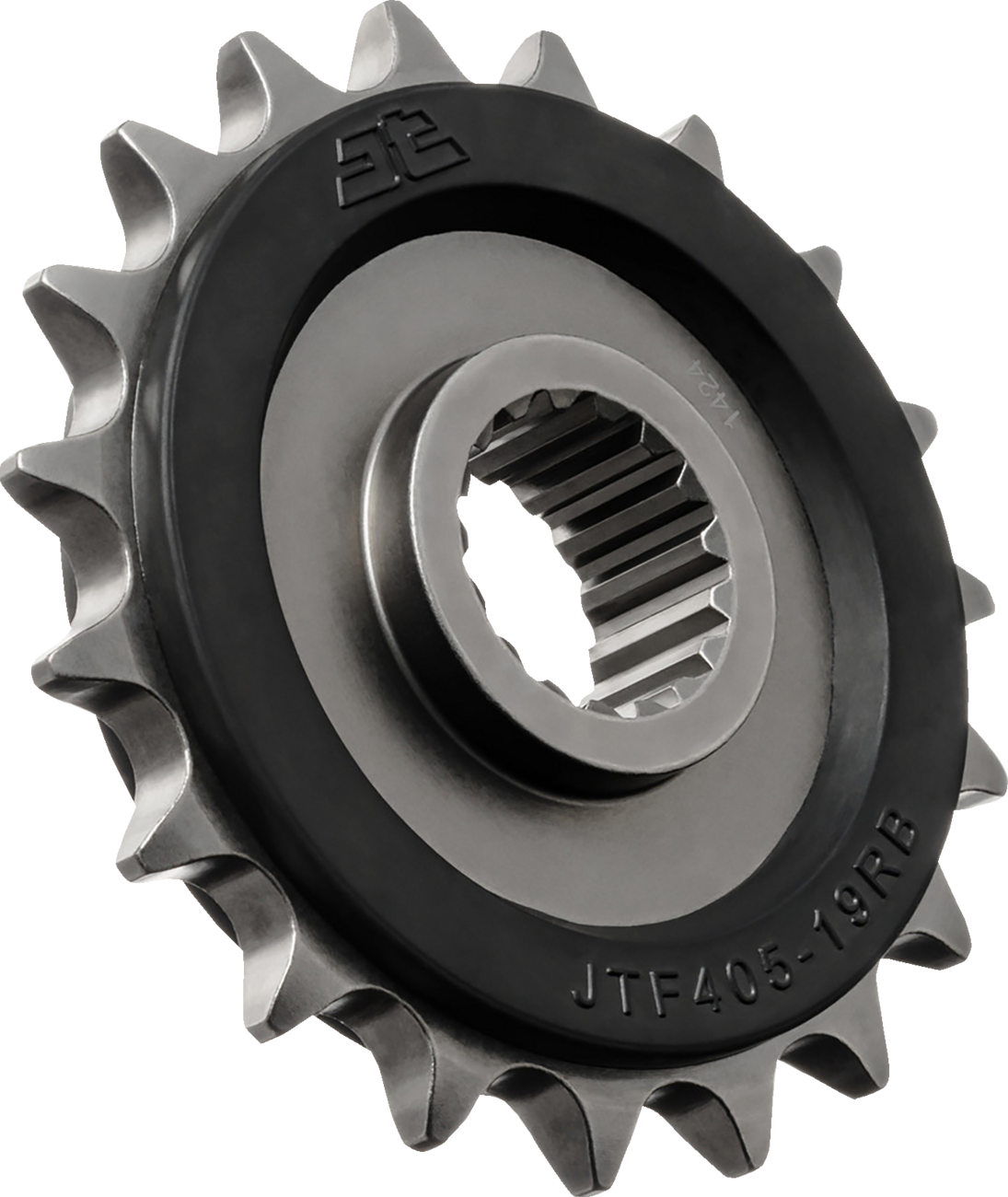 JT SPROCKETS JTF405.19RB Front Sprocket - Rubber Cushioned - 19 Tooth - F800R | Street