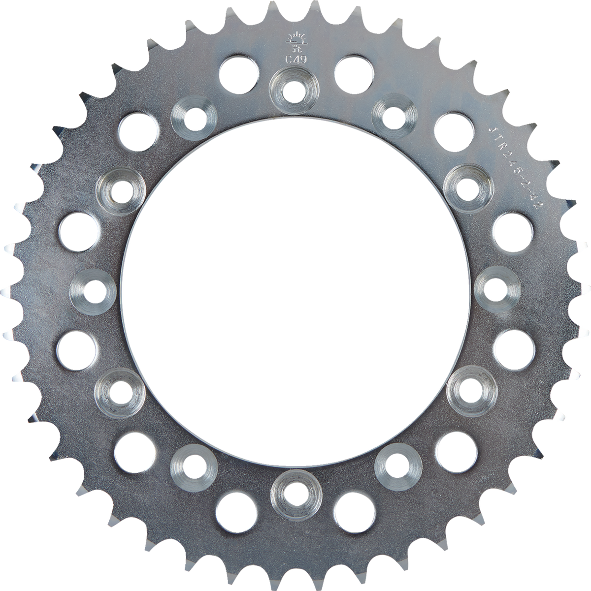 JT SPROCKETS JTR245/2.42 Rear Sprocket - 42 Tooth - Honda/Yamaha | Off-Road/Street