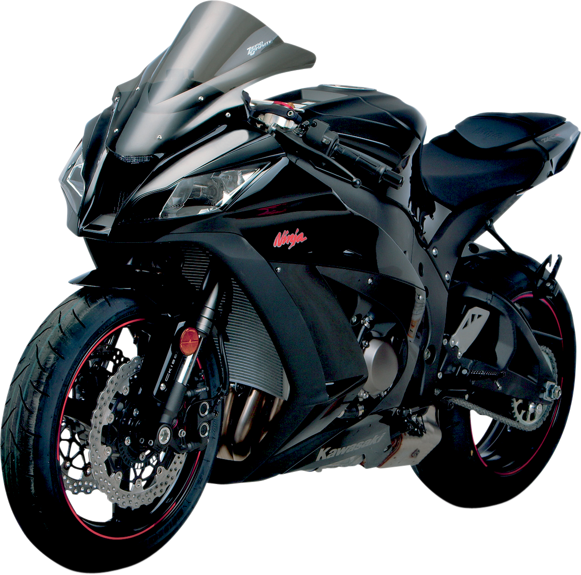 Zero Gravity 16-263-02 Double Bubble Windscreen - Smoke - ZX10 | Street