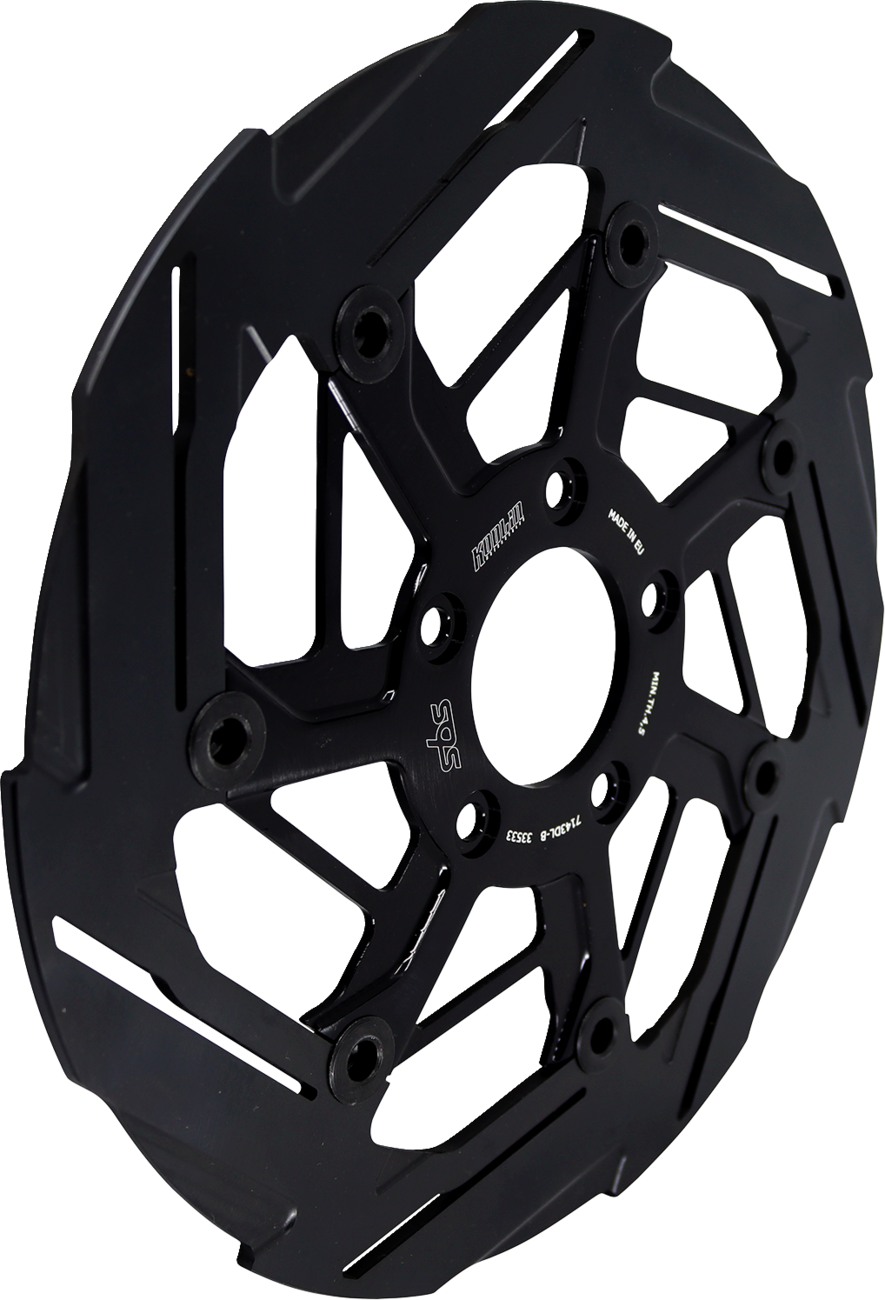 SBS Brake Rotor Designed by Kodlin, Front Left - 7143DL-B (Harley-Davidson 2006–2025)