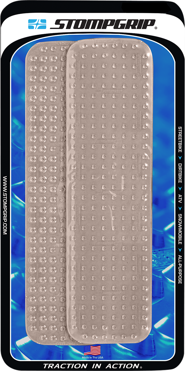STOMPGRIP 33-10-0002C Grip Tape - Strips - Volcano - Clear | Adventure/Off-Road