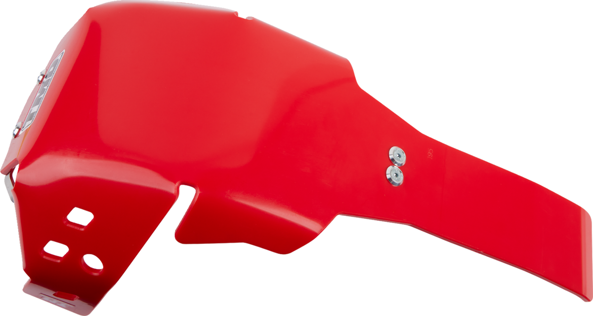 T.M. Designworks HOLG-465-RD Skid Plate - Red - CRF 450L/RL/X | Adventure/Off-Road