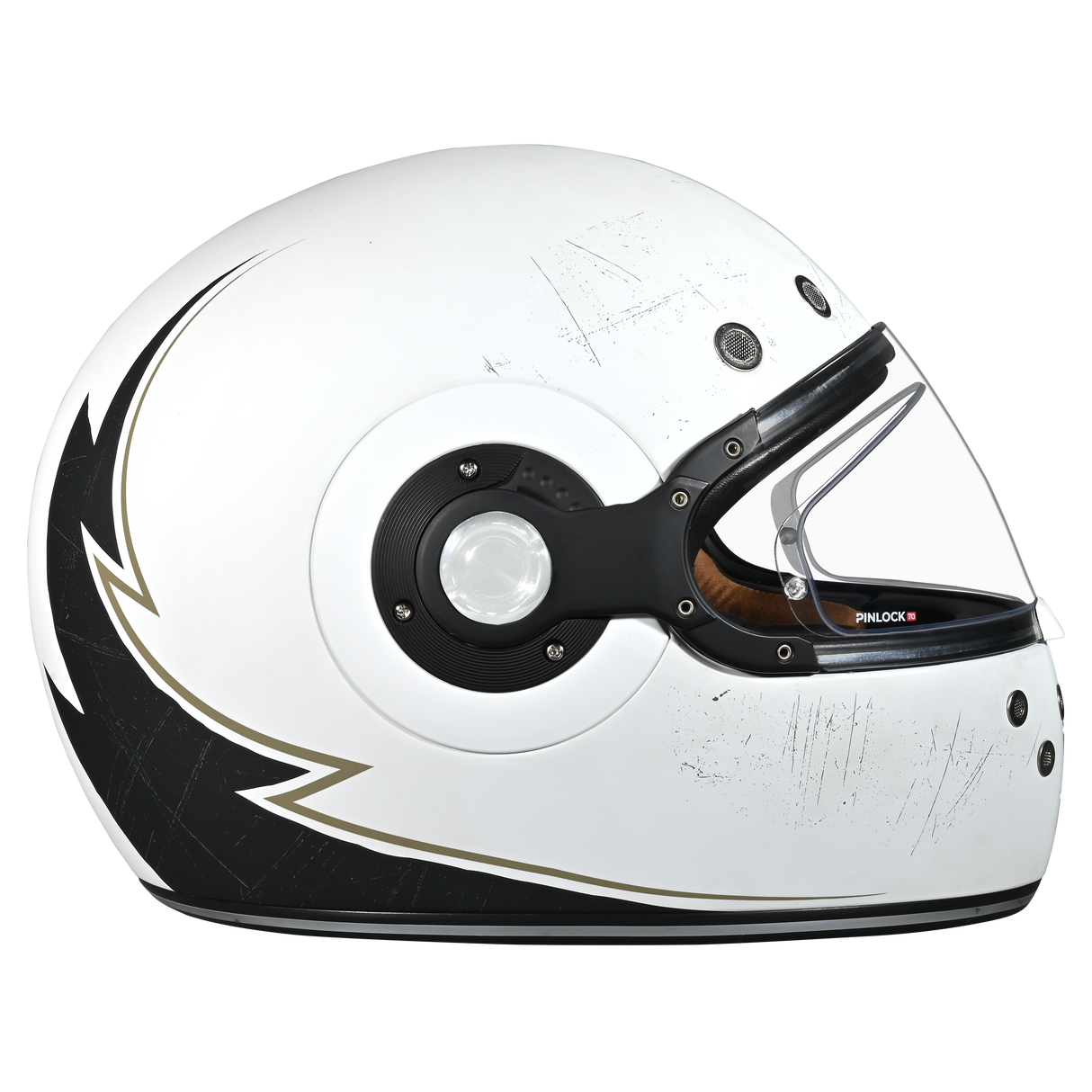 Daytona Retro Full Face Helmet | Blitz | DOT + ECE 22.06 | Men, Women & Youth
