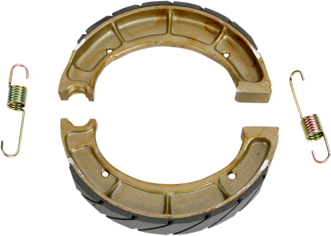 EBC "G" Grooved Sintered Brake Shoes - 528G (Yamaha Timberwolf 2x4 / Timberwolf 4x4 / YFM350ER Moto-4 1975–2004)