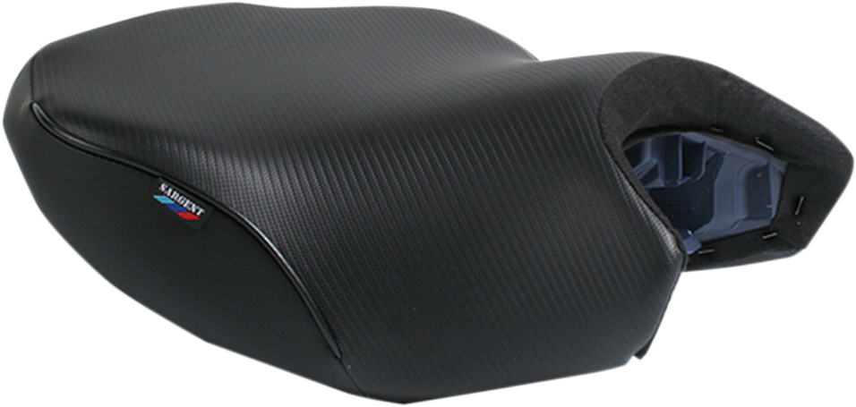Sargent WS-620F-19 World Sport Performance Seat - Black - Carbon FX - Regular Front - BMW R1200 '13-'24