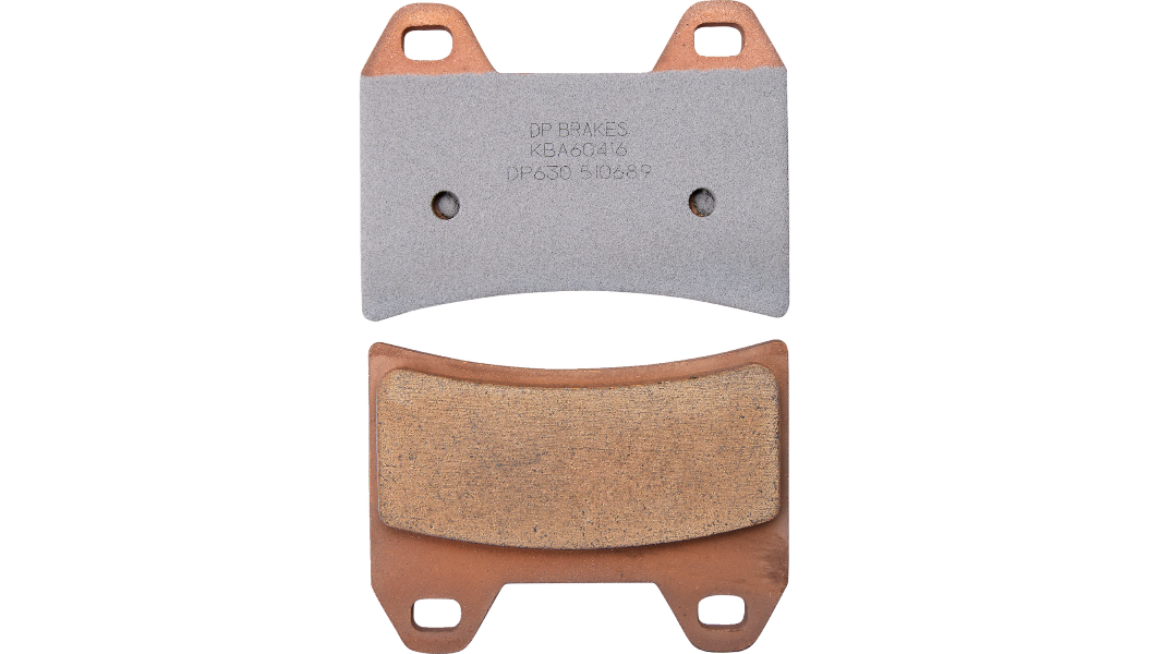 DP Brakes Standard Sintered Front Brake Pads - DP630 (Ducati Monster Multistrada / Moto Guzzi / KTM Adventure Duke / BMW F800 R nineT / Aprilia MV Agusta / Triumph Zero Victory 1997–2026)
