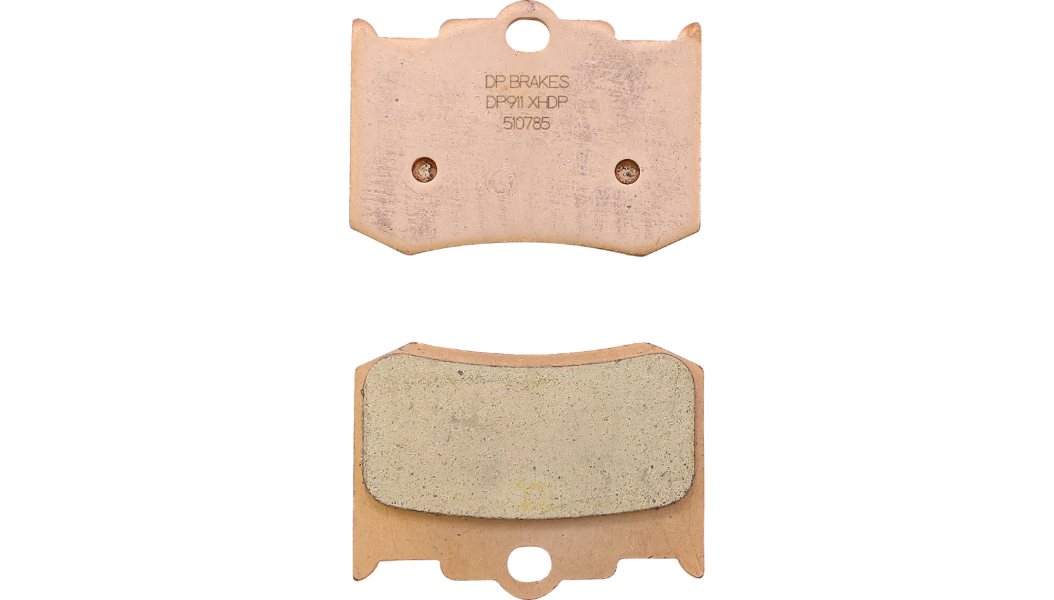 DP Brakes Sintered Brake Pads - DP911 (Indian Chief Chief Bomber Chief Roadmaster Chief Deluxe Scout 2002–2010 - Performance Machine & Hawg Halters Calipers)