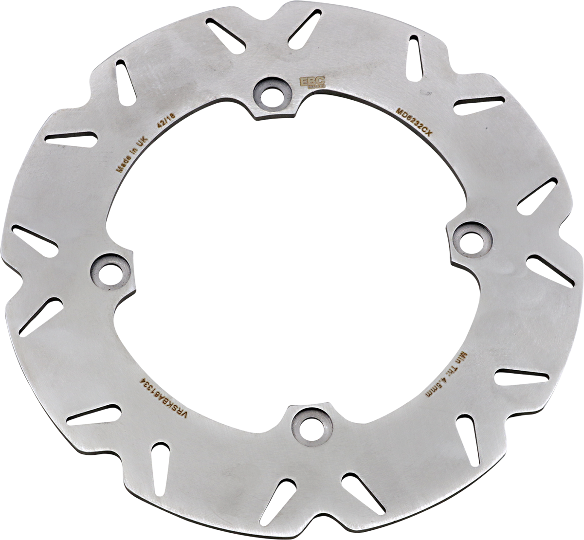 EBC CX Extreme Motocross Brake Rotors, Rear - MD6232CX (Suzuki V-Strom / DL1000 V-Strom / DL650 V-Strom 2002–2024)