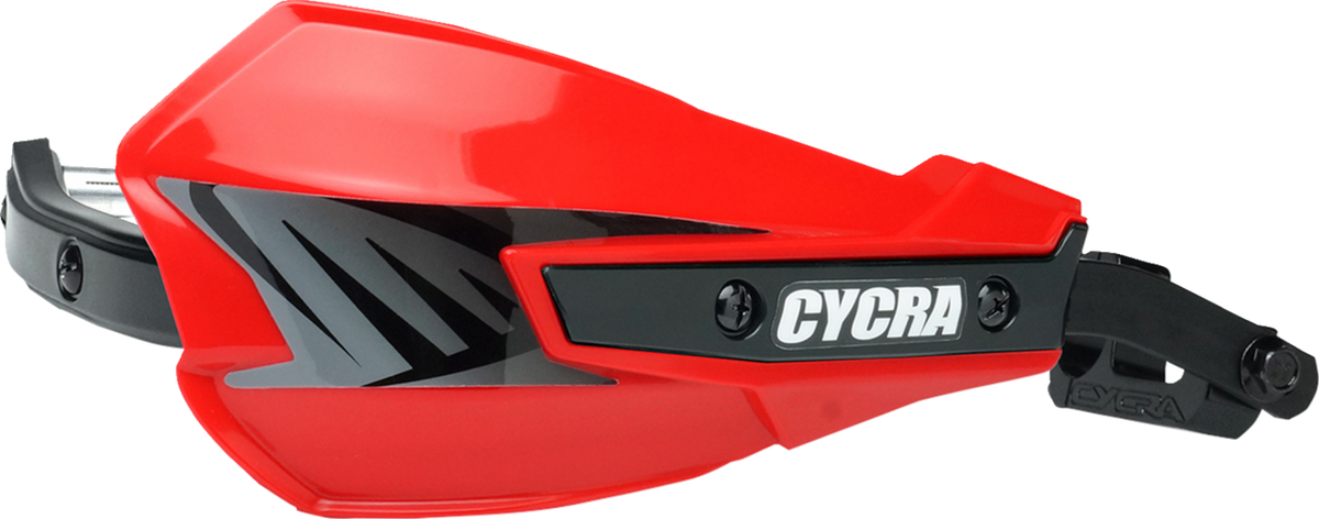 Cycra 1CYC-7801-32 Vortex Handguards - Universal U-Clamp - Red | Off-Road