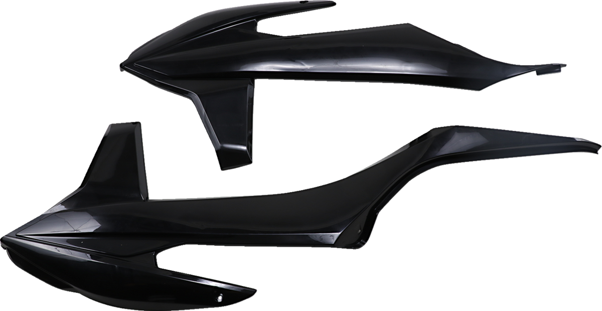 Cycra 1CYC-1905-12 Powerflow Shrouds - Black - KTM - EX/SX/XC '19-'23 | Off-Road/Street