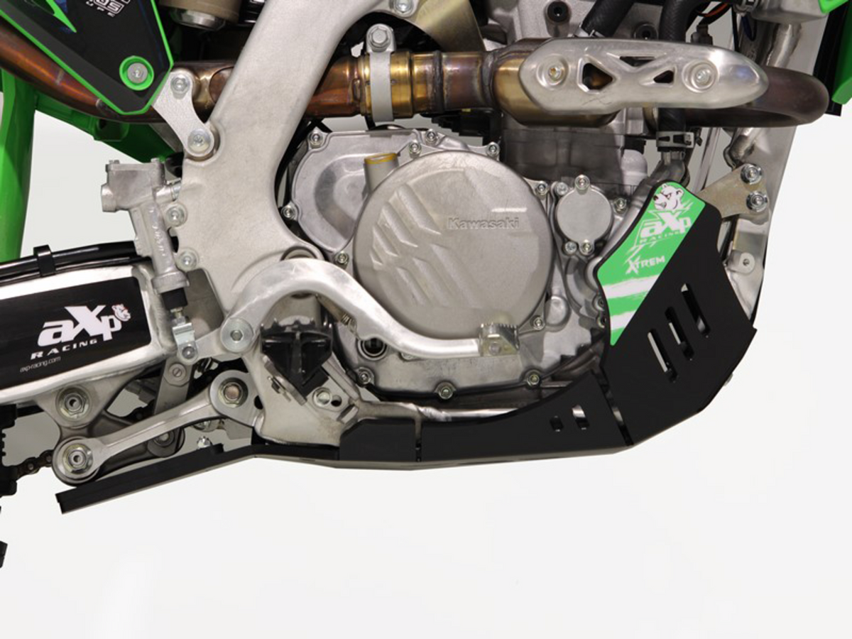 Axp Racing AX1675 Xtrem Skid Plate - Black - Kawasaki - KX '21-'24 | Off-Road