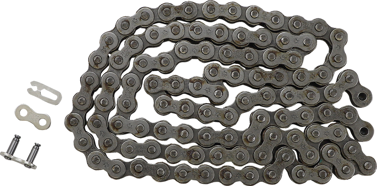 JT CHAINS JTC520HDR104SL 520 HDR - Competition Chain - Steel - 104 Links | Adventure/ATV/UTV