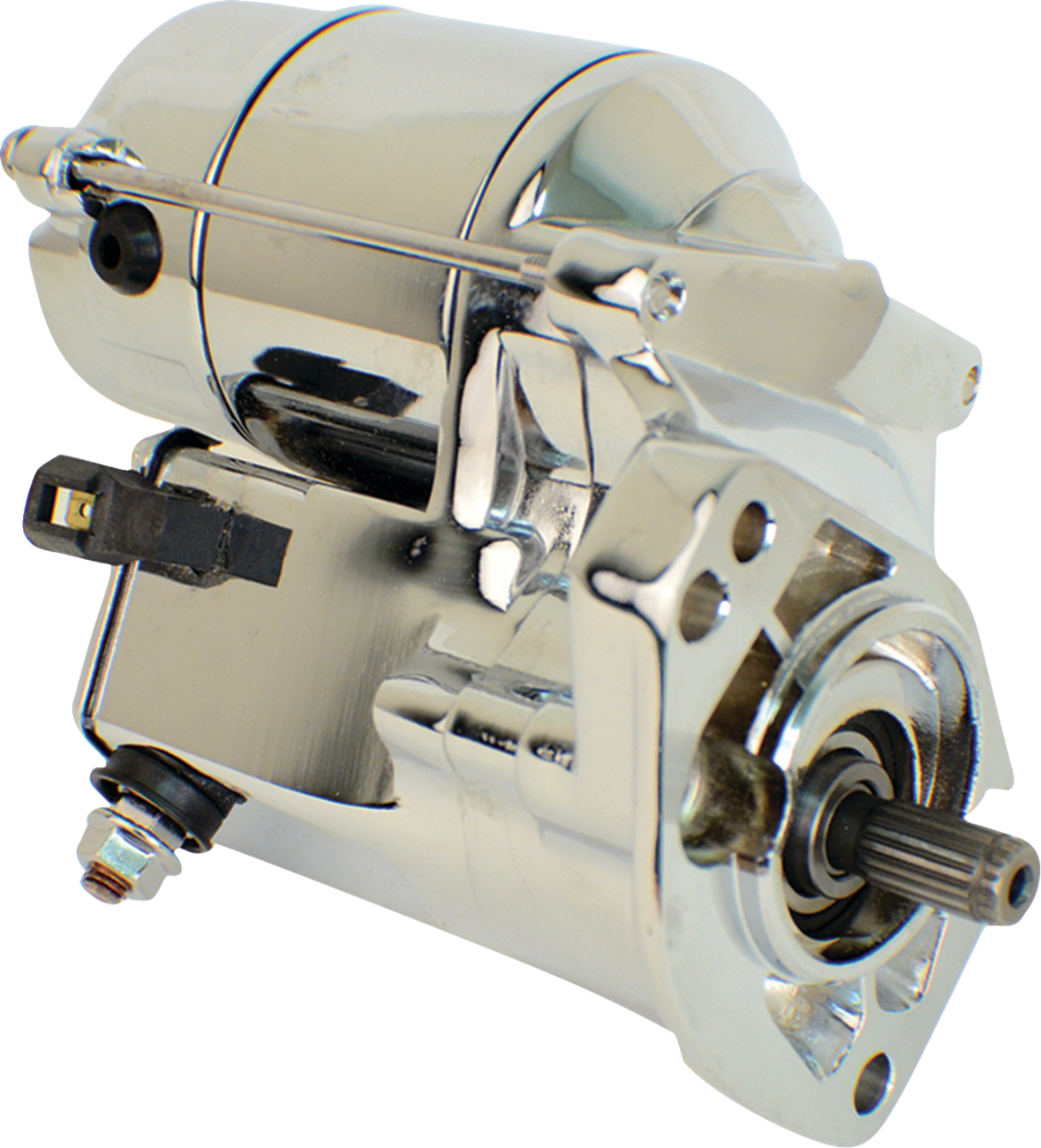 Protorque Parts Inc. PH125-HD05-C Starter - Chrome - '91-'93 Harley-Davidson | Street