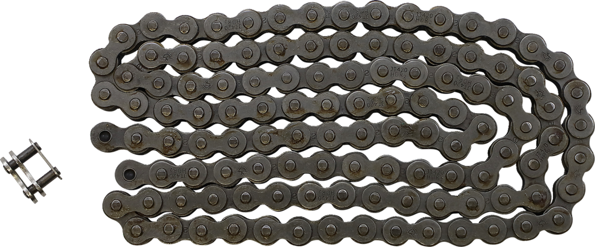 JT CHAINS JTC420HDR116SL 420 HDR - Heavy Duty Drive Chain - Steel - 116 Links | Adventure/Off-Road