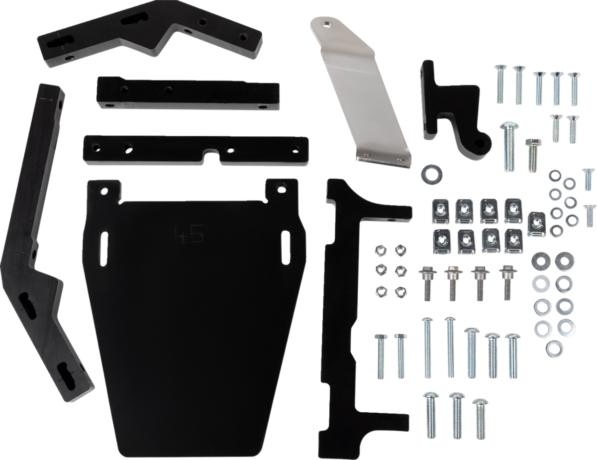 Axp Racing AX1690 Adventure Skid Plate - Black - Aprilia - Tuareg '22-'26 | Adventure/Street