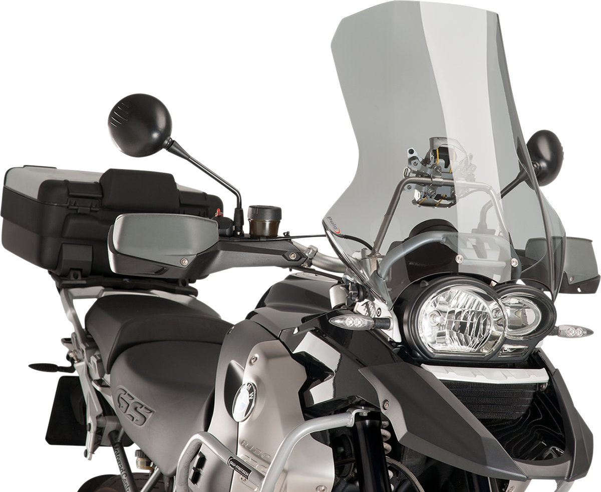 Puig Hi-Tech Parts 4331H Touring Windscreen - 21" - Smoke - R1200GS | Street