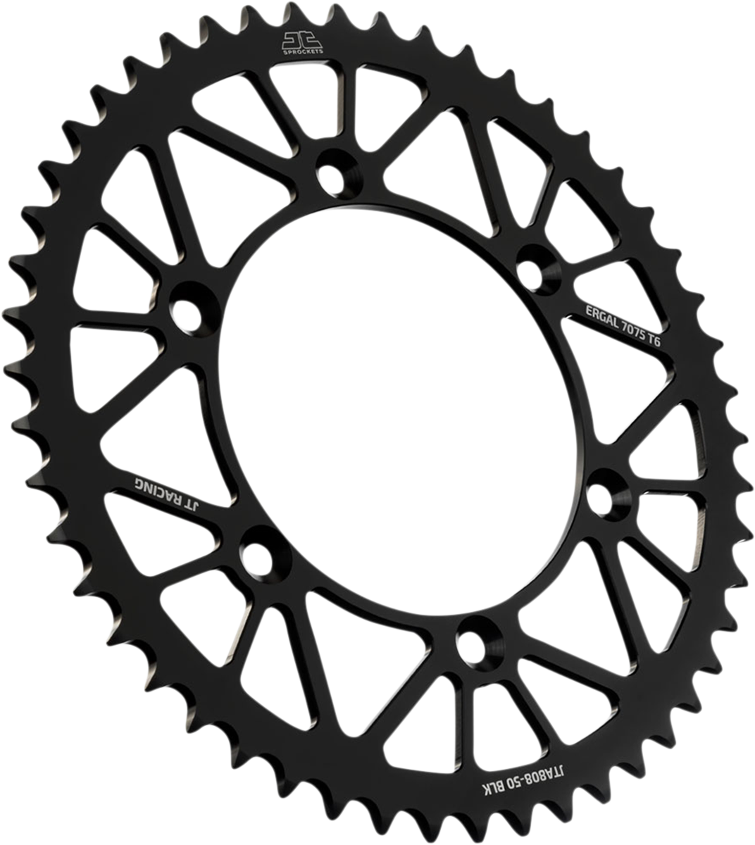 JT SPROCKETS JTA808.50BLK Rear Sprocket - Suzuki - Black - 50-Tooth | Adventure/Off-Road