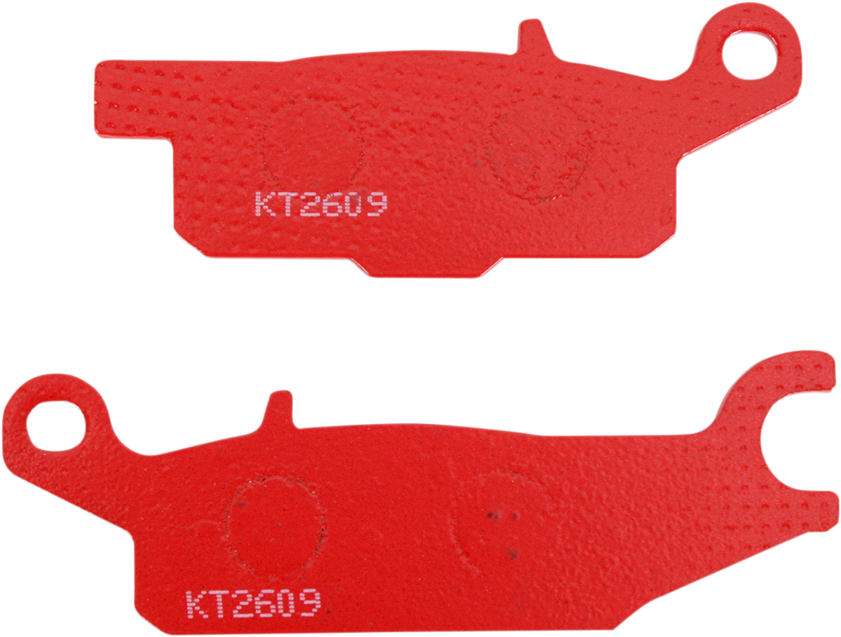 EBC FA-TT Series Semi-sintered Rear Right Brake Pads - FA446X (Yamaha Grizzly FI 4x4 Auto / Grizzly / YFM 700 Grizzly AT FI Ducks Unltd Ed. 4x4 2007–2022)