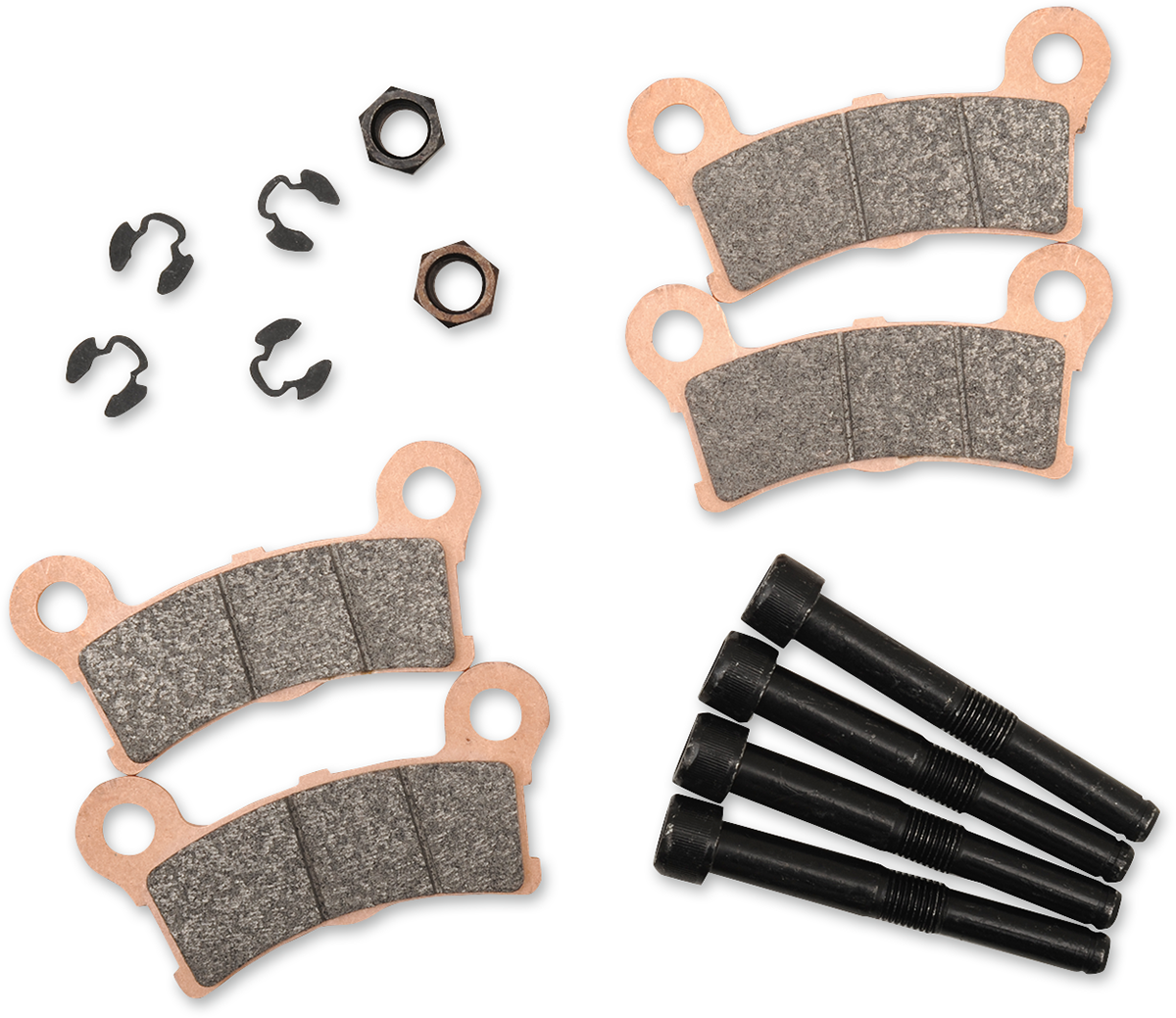 SBS Sintered Rear Brake Pads - 904H.LS (Harley-Davidson FLHTCUTG Tri Glide Ultra / FLHXXX Street Glide Trike 2009–2013)