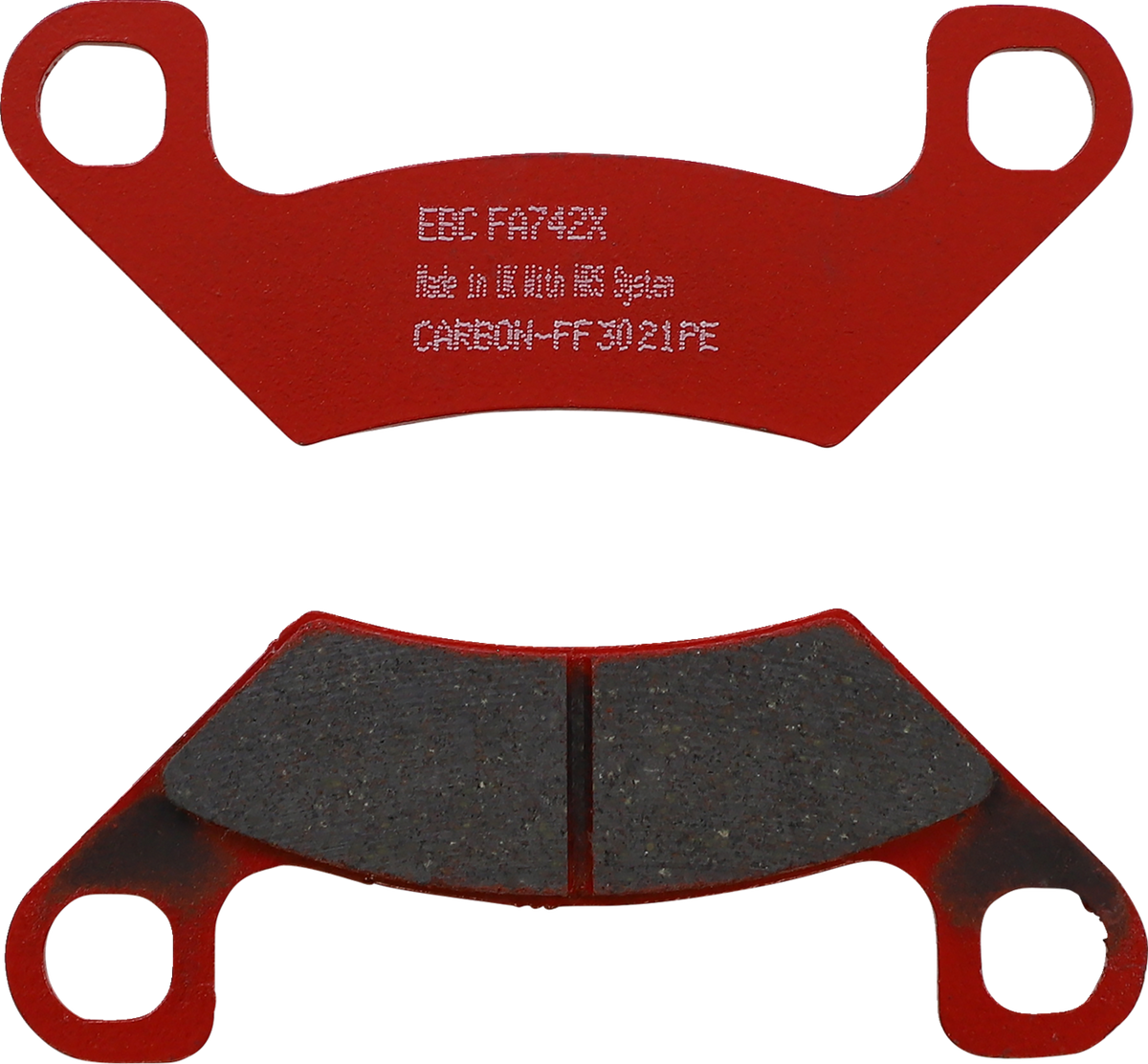 EBC FA-TT Series Semi-sintered Rear Brake Pads - FA742X (Textron Wildcat XX / Arctic Cat Wildcat XX 2019–2022)