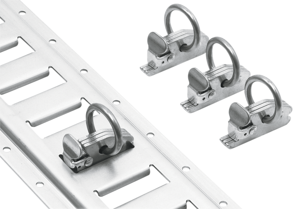 Powertye Mfg. 45350-4 E-Track Clip - O-Ring | Adventure/ATV/UTV