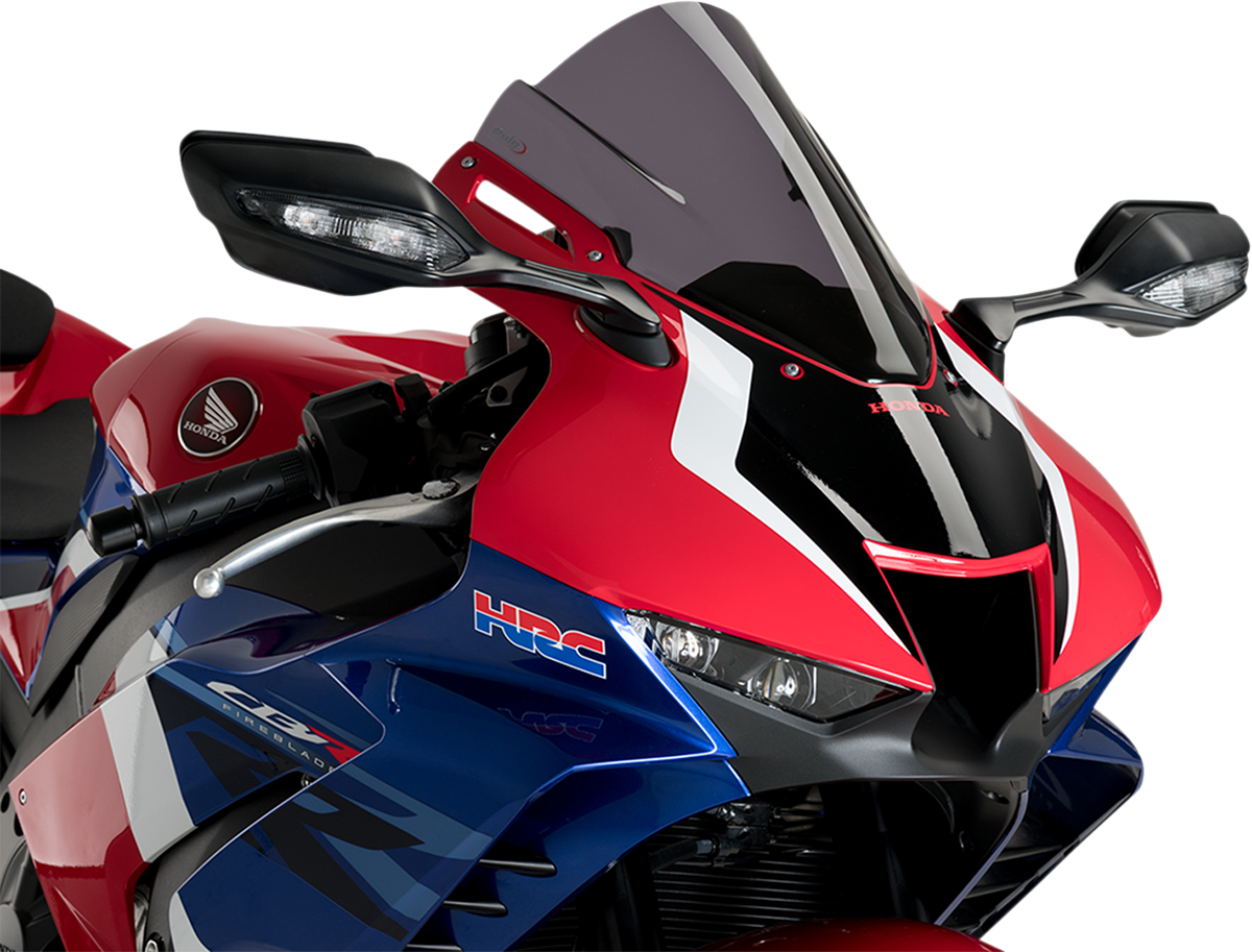 Puig Hi-Tech Parts 20313F Race Windscreen - Dark Smoke | Street
