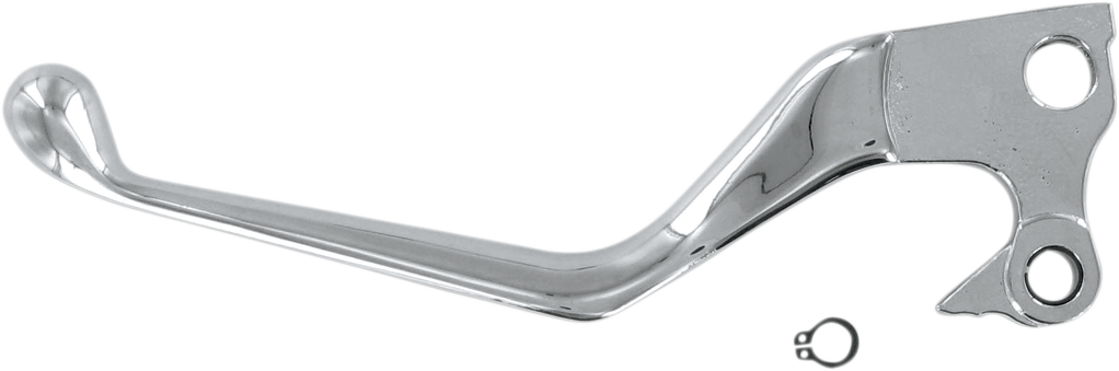 DRAG SPECIALTIES 0614-0163 Wide Blade Replacement Clutch Lever - Chrome | Street