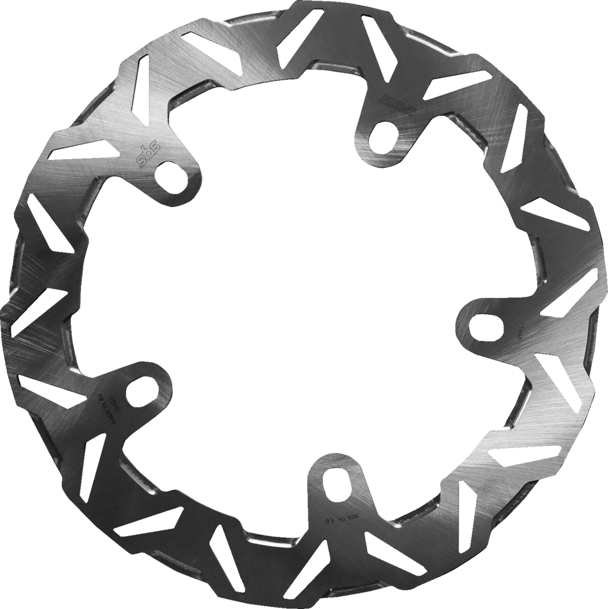 SBS Brake Rotor Designed by Kodlin, Front - 7144E (Harley-Davidson Pan America 1250 / FLHX Street Glide / FLTRX Road Glide 2021–2026)